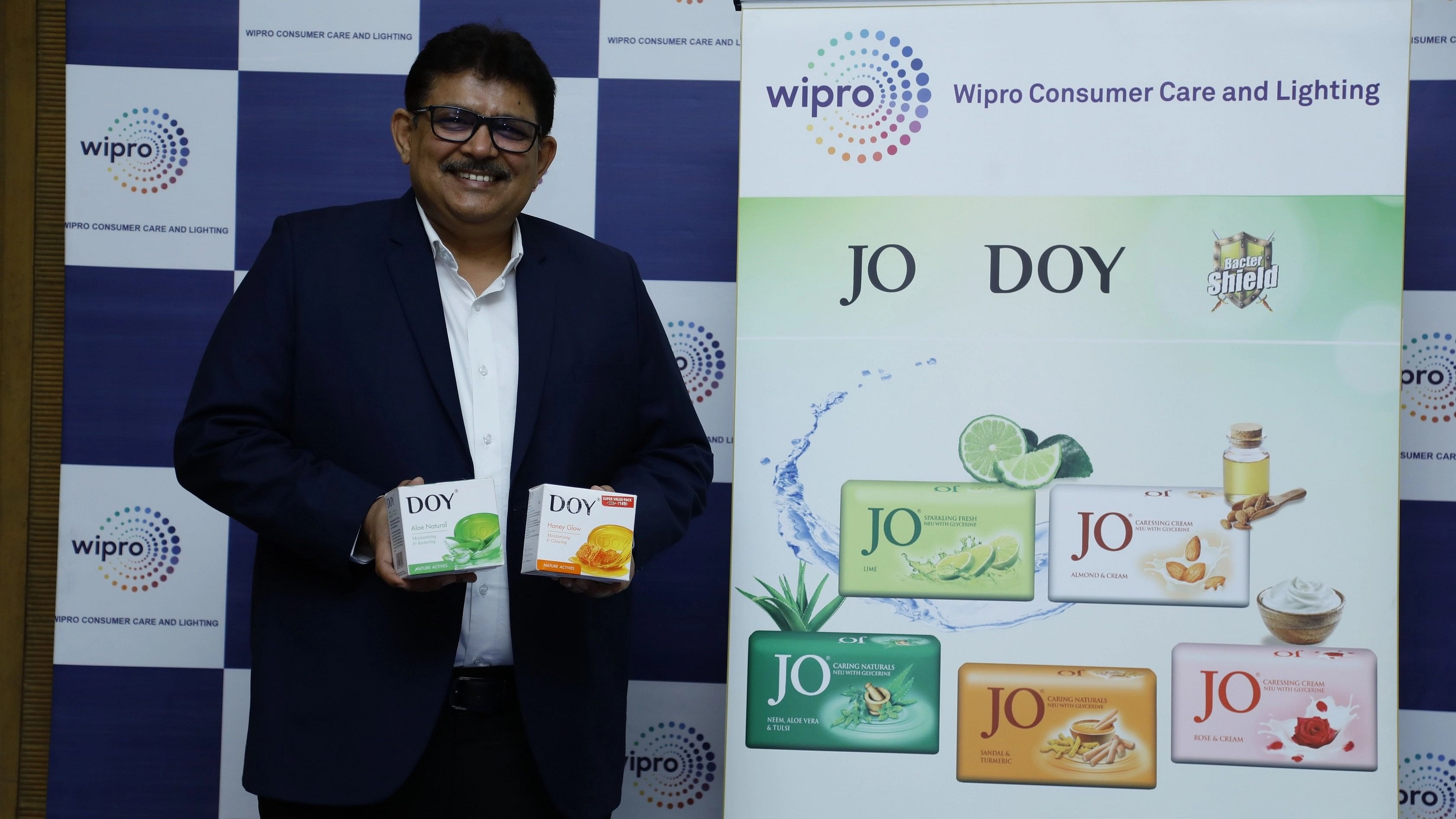 <div class="paragraphs"><p>Wipro Consumer Care and Lighting CEO, India, SAARC Business, Neeraj Khatri at the press conference in Bengaluru on Tuesday.</p></div>