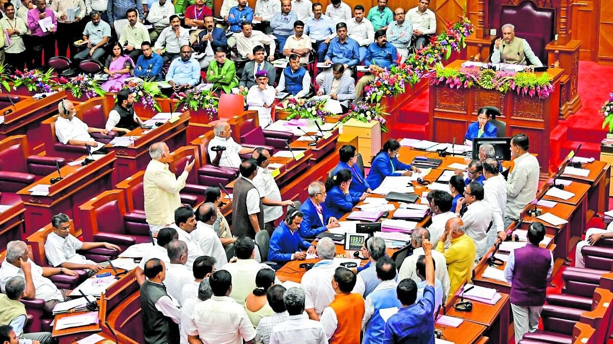 <div class="paragraphs"><p>Winter session of Karnataka Legislative Assembly.&nbsp;</p></div>