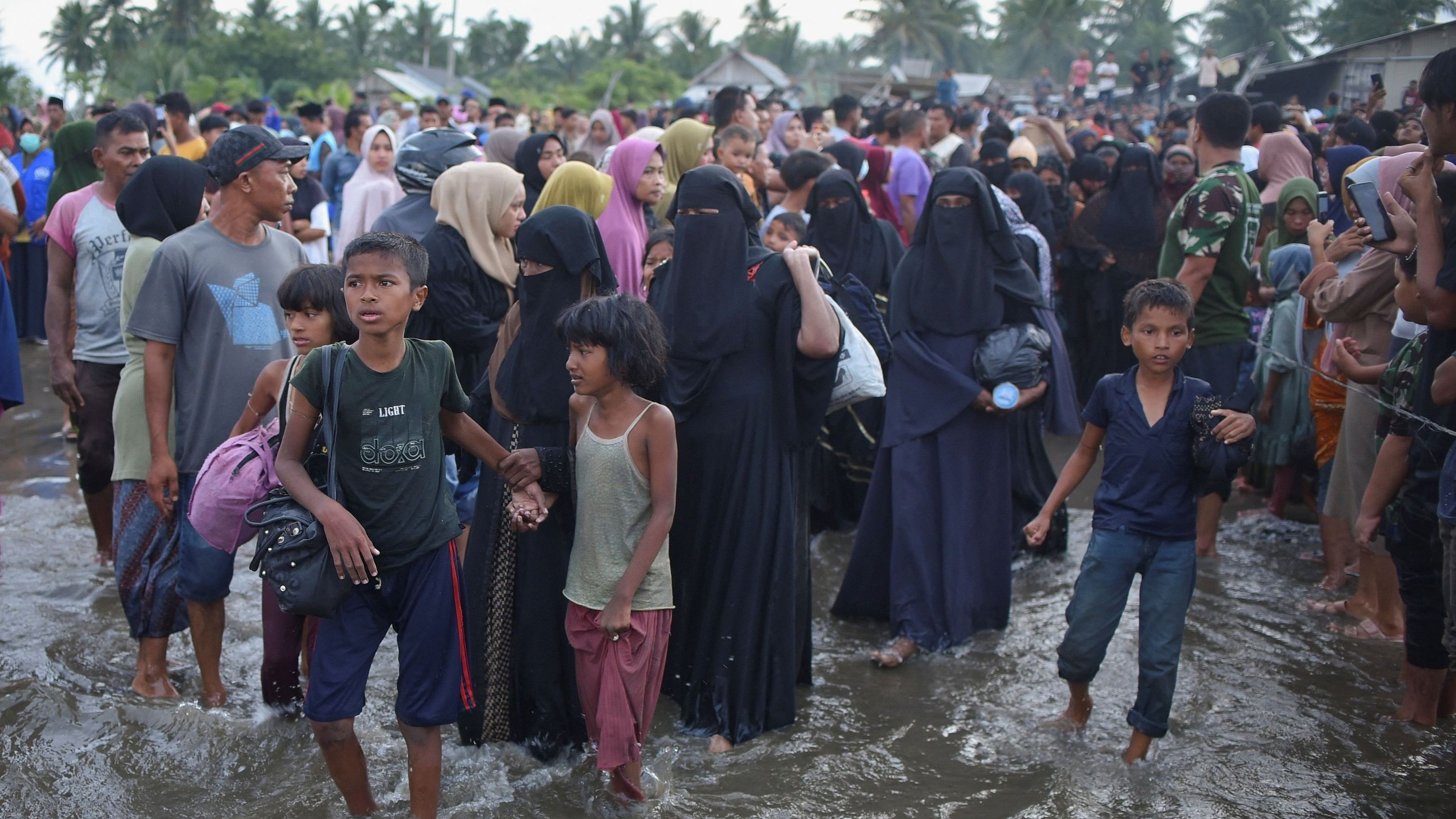 <div class="paragraphs"><p>Representative image of Rohingya Muslims  in North Aceh, Indonesia.</p></div>