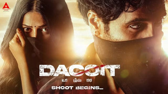 <div class="paragraphs"><p>Adivi Sesh and Shruti Haasan in 'Dacoit'.</p></div>