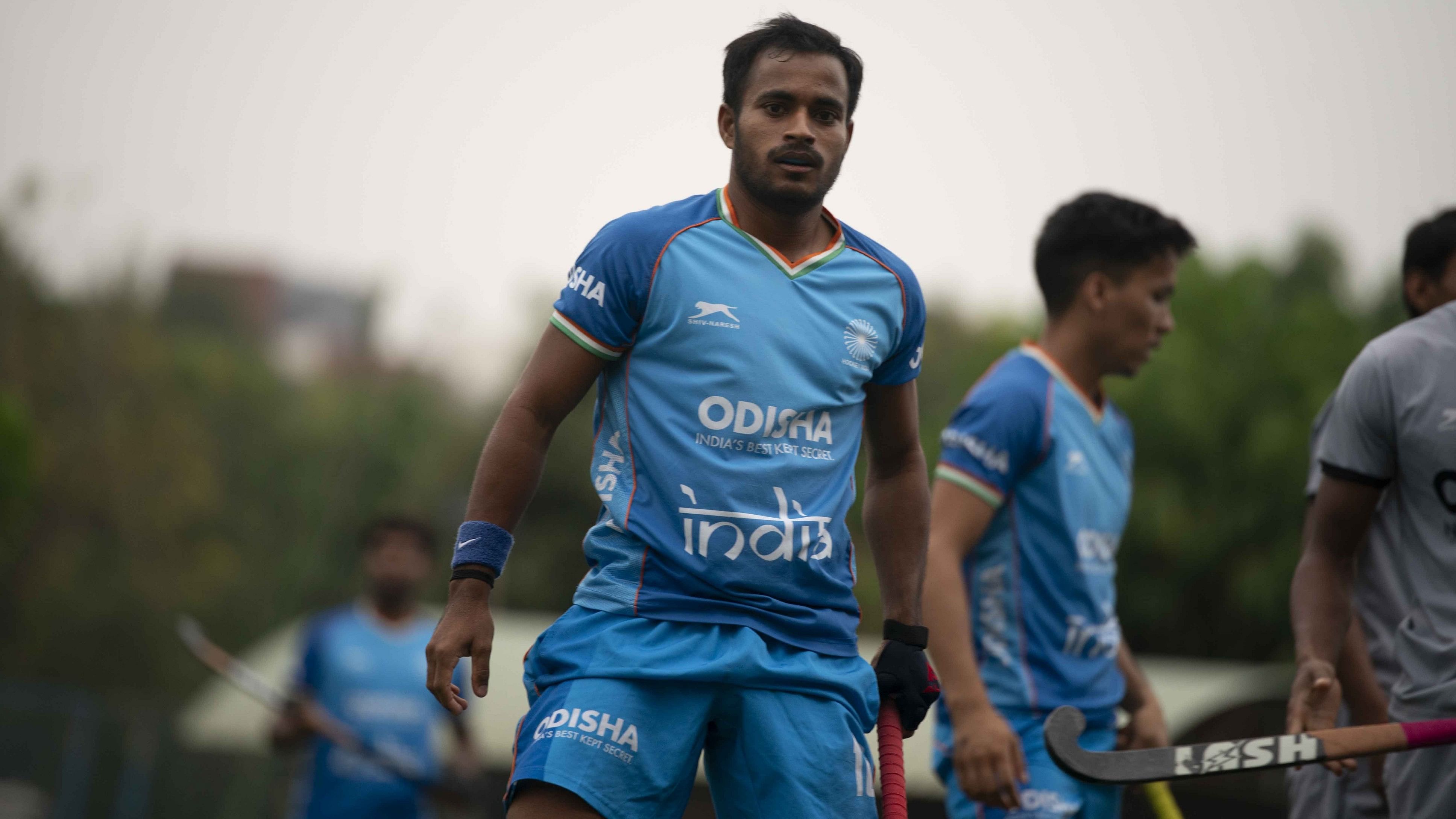 <div class="paragraphs"><p>Uttam Singh and his troops train at SAI ahead of the Men's Junior Hockey World Cup. </p></div>