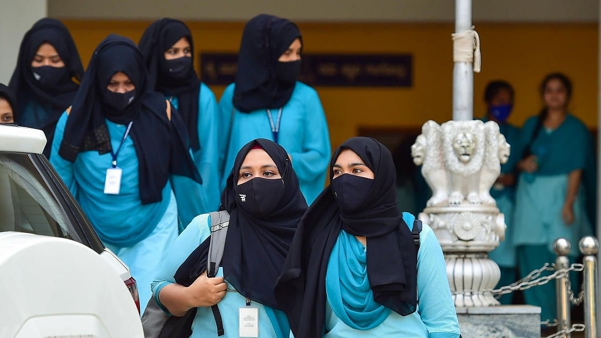 <div class="paragraphs"><p>Representative image of girl students in hijab.</p></div>