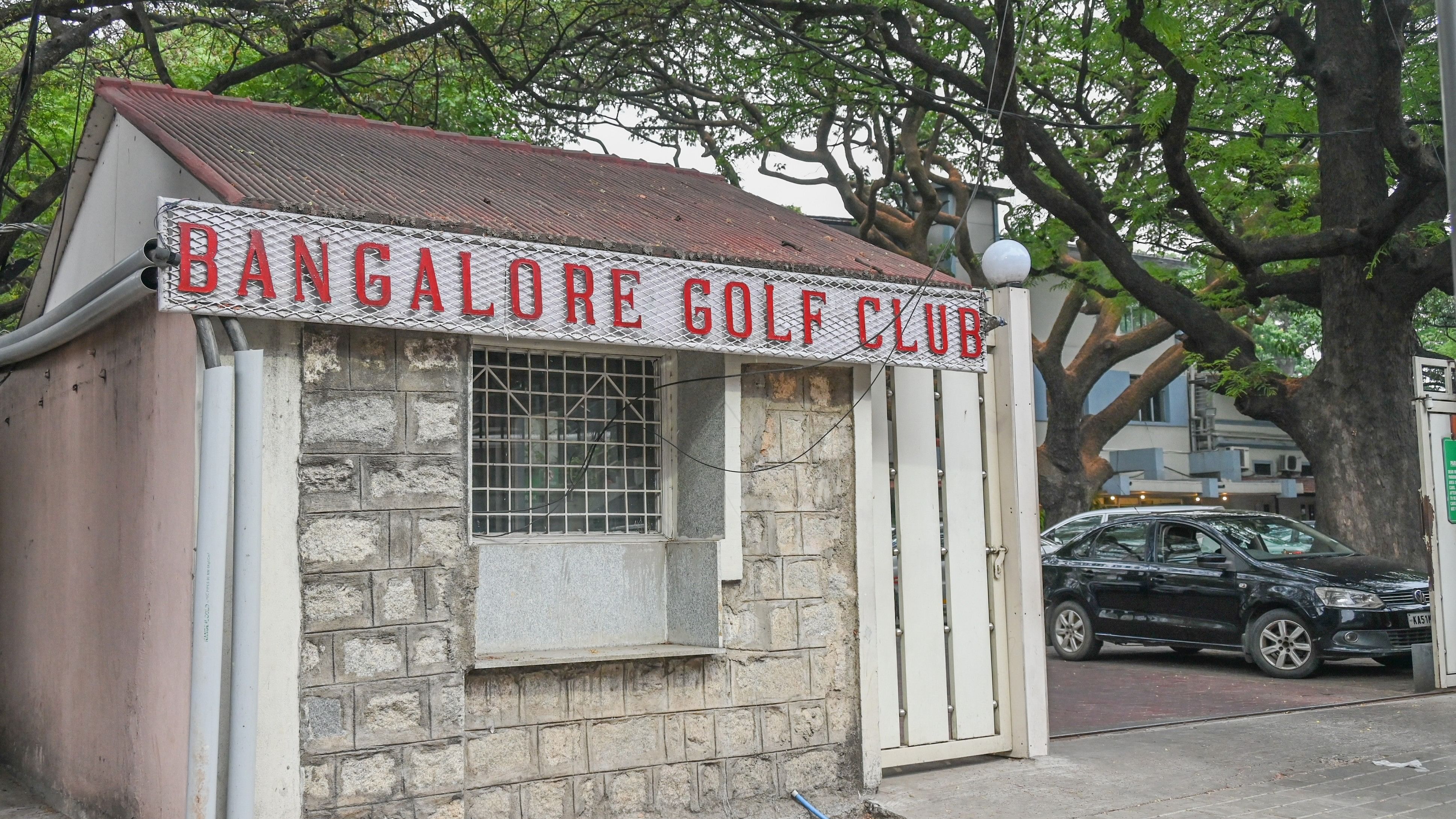 <div class="paragraphs"><p>The entrance to the Bangalore Golf Club. </p></div>