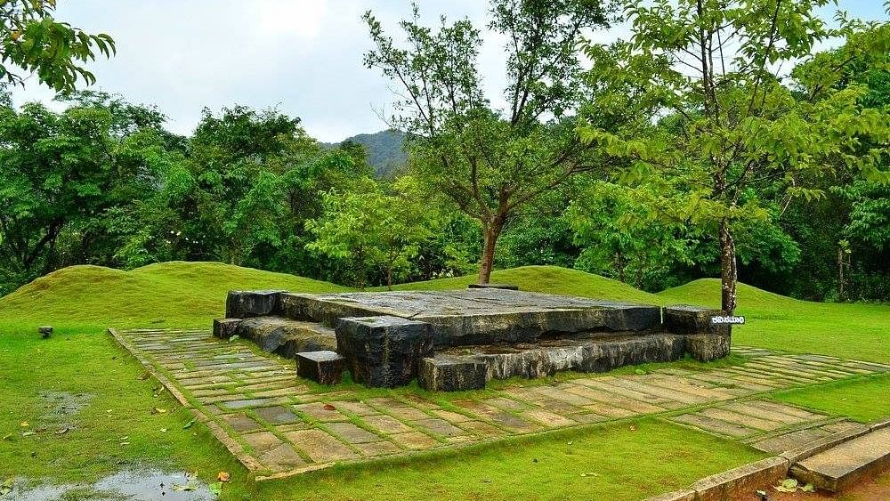 Views of the Kavishaila in Kuppali.