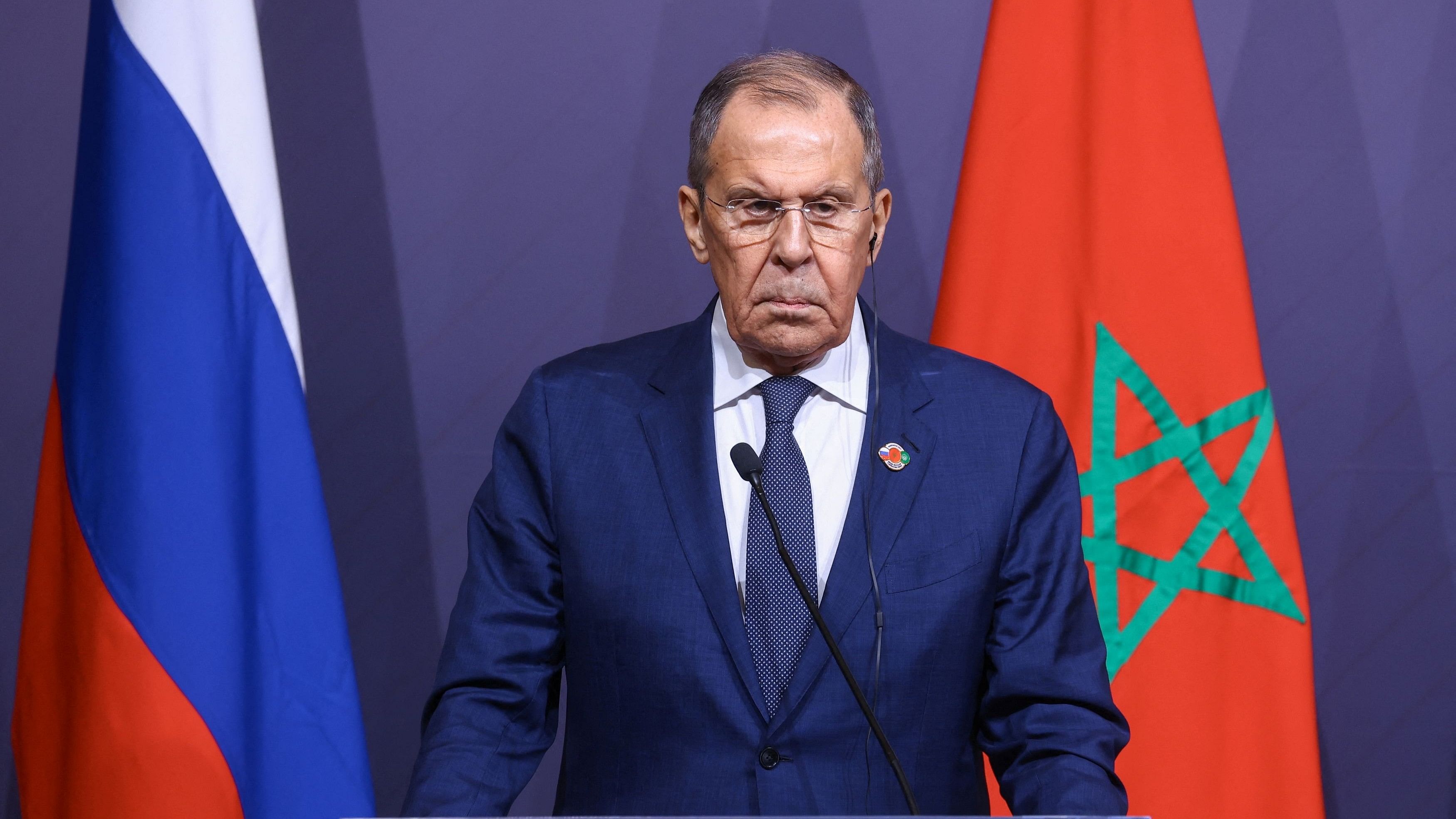 <div class="paragraphs"><p>Russia's Foreign Minister Sergei Lavrov.&nbsp;</p></div>