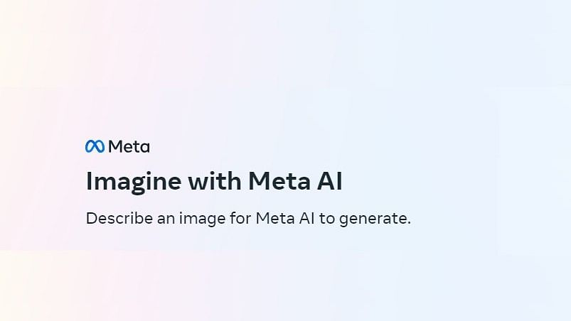 <div class="paragraphs"><p>'Imagine with Meta AI' is now available only in the US.</p></div>