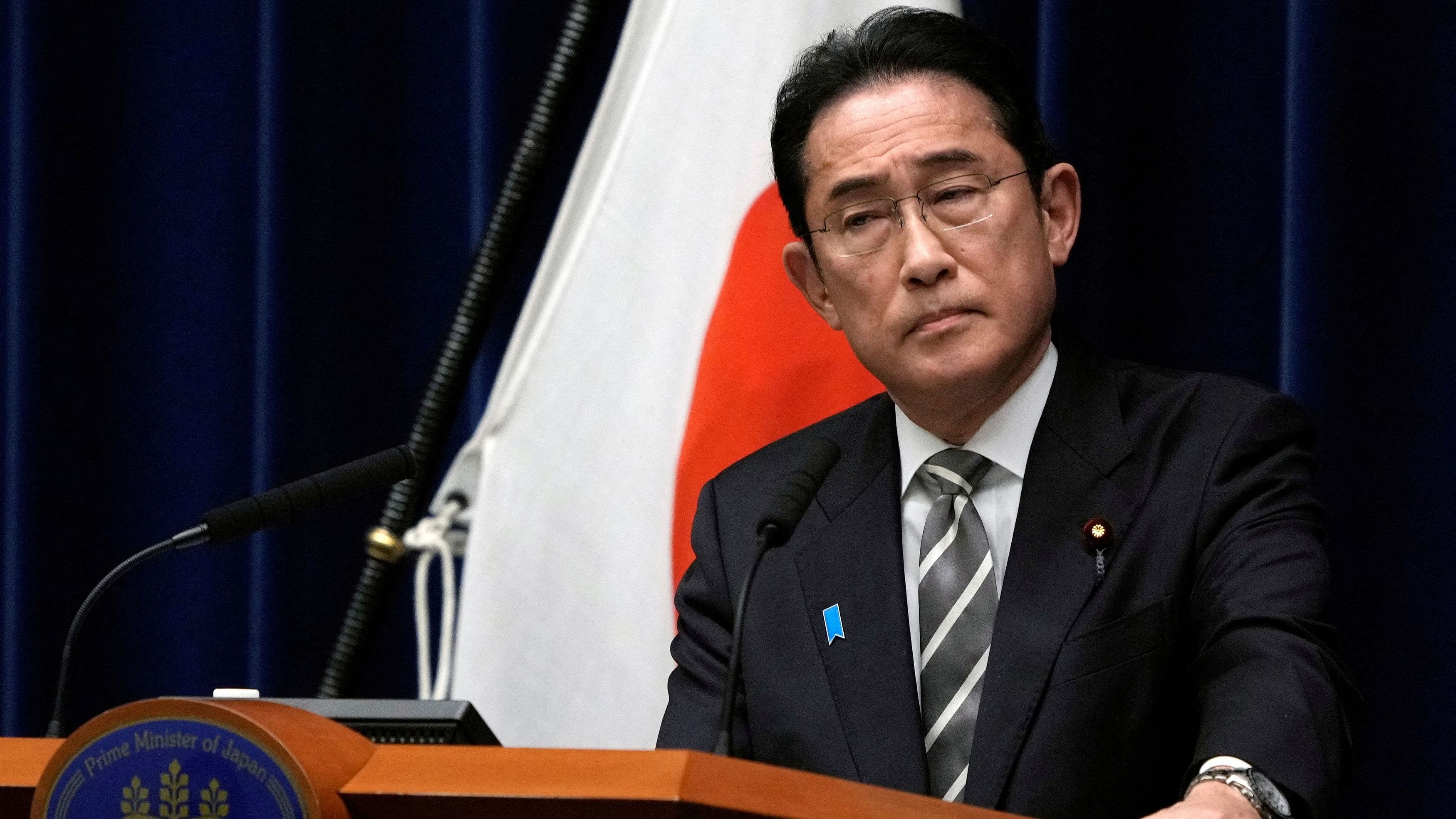 <div class="paragraphs"><p> Japanese Prime Minister Fumio Kishida.</p></div>