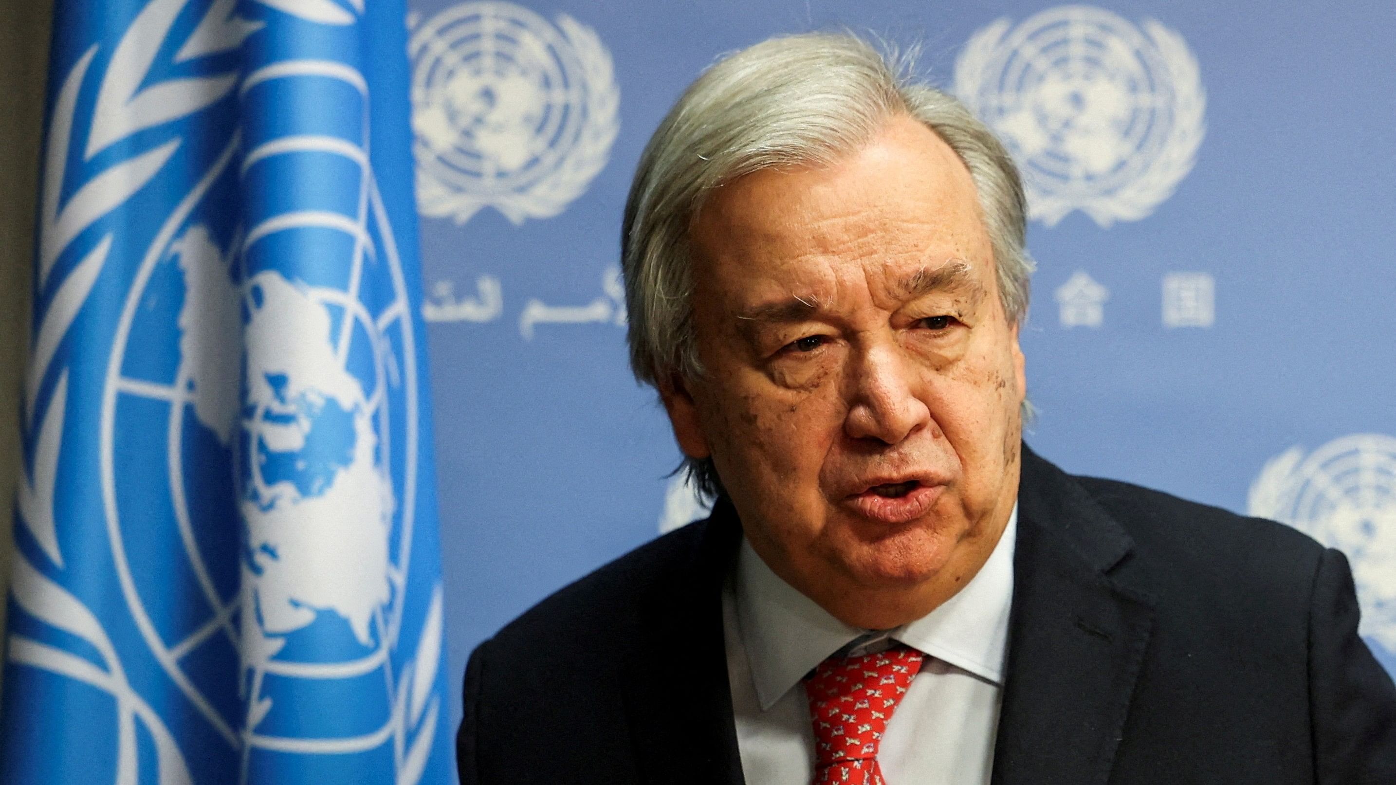 <div class="paragraphs"><p>United Nations Secretary-General Antonio Guterres </p></div>