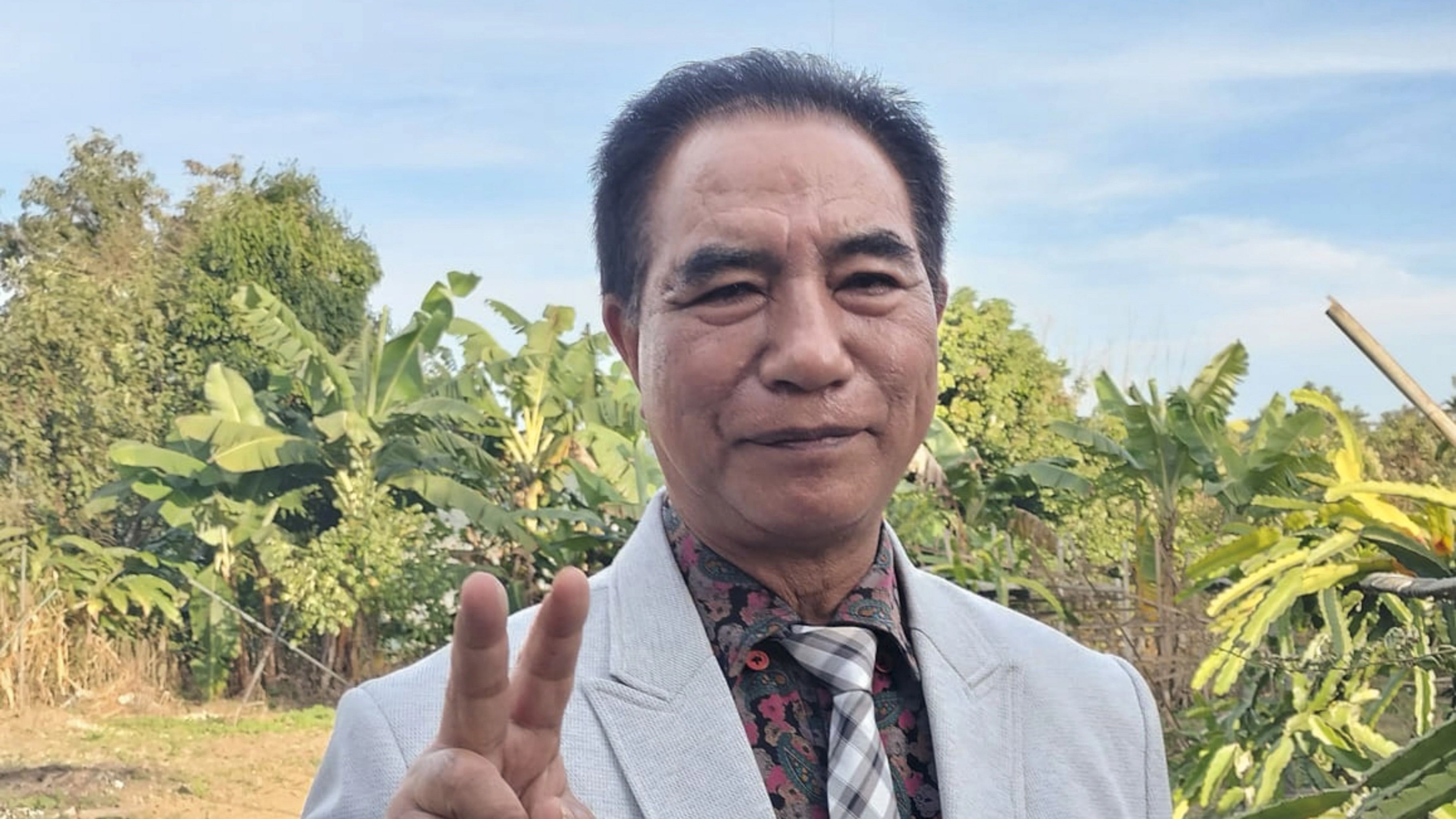 <div class="paragraphs"><p> ZPM chief and party's CM candidate for Mizoram Lalduhoma</p></div>