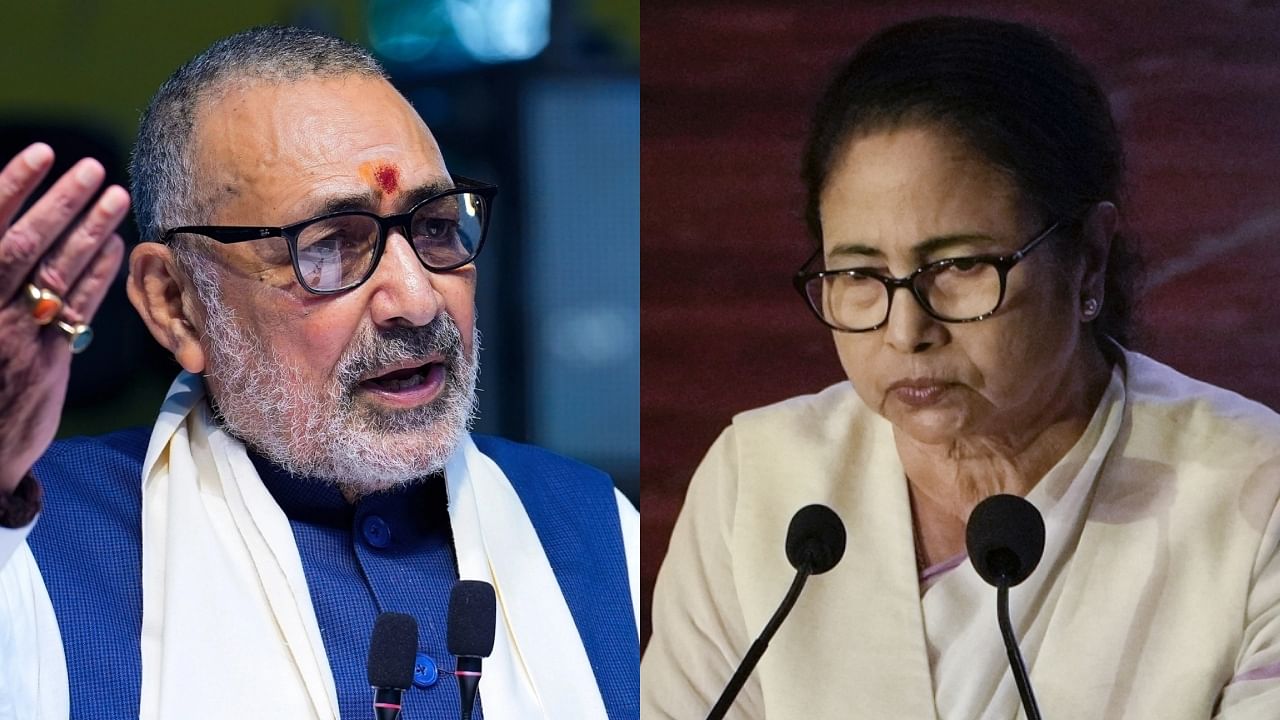 <div class="paragraphs"><p>Giriraj Singh(L), Mamata Banerjee(R)</p></div>