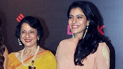 <div class="paragraphs"><p>Veteran actor Tanuja with her daughter Kajol.</p></div>