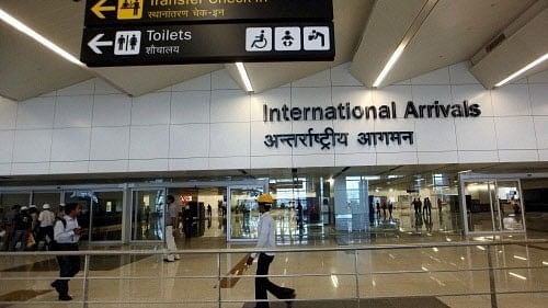 <div class="paragraphs"><p>Delhi airport.</p></div>