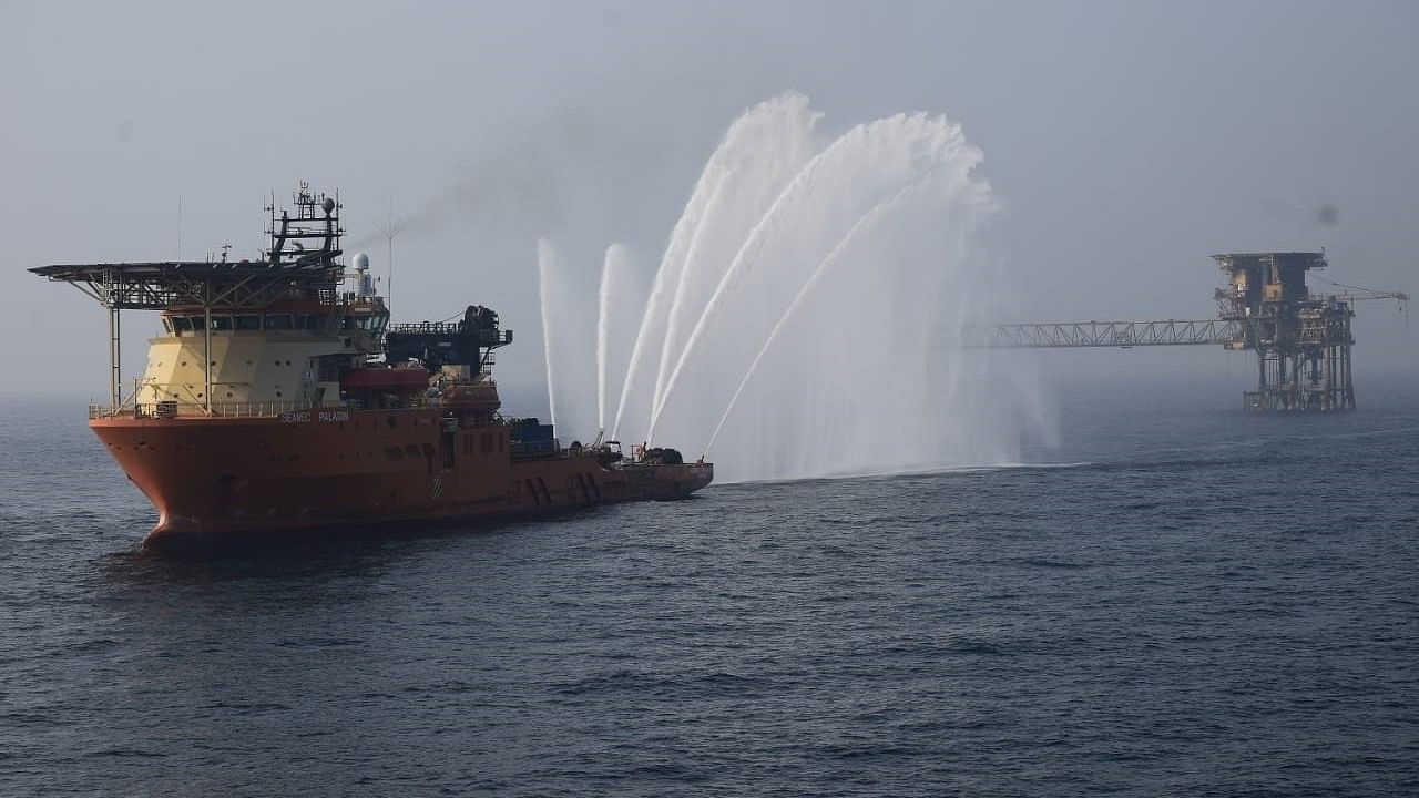 <div class="paragraphs"><p>The current exercise was conducted on Friday on R12A (Ratna) platform of ONGC, located about 45 nautical miles west of Mumbai harbour.</p></div>