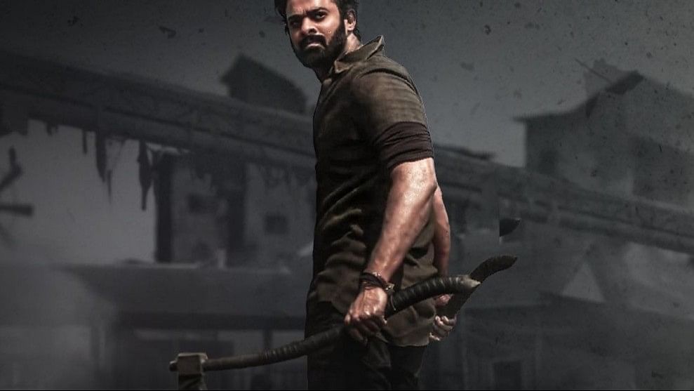 <div class="paragraphs"><p>Prabhas on the poster of&nbsp;<em>Salaar Part 1: CeaseFire</em>.</p></div>