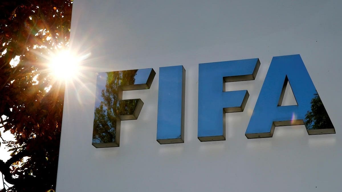 <div class="paragraphs"><p>The logo of FIFA </p></div>