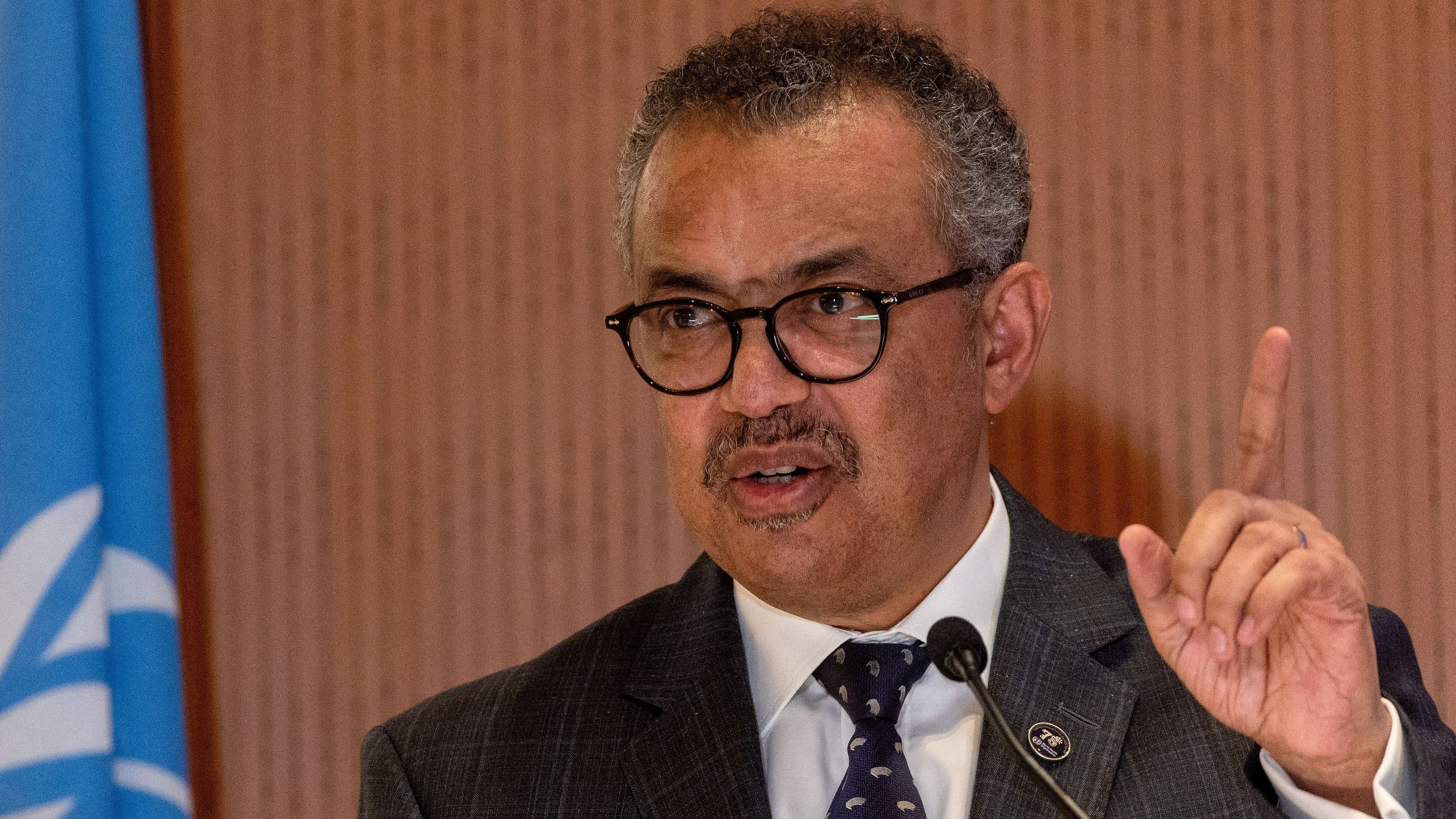 <div class="paragraphs"><p>Director-General of the World Health Organisation  Dr Tedros Adhanom Ghebreyesus.</p></div>