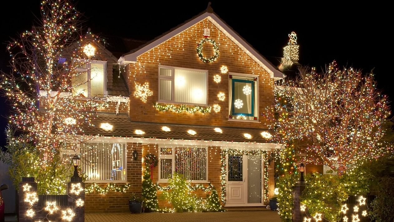 <div class="paragraphs"><p>Christmas Lights outside on a house and in the garden</p></div>