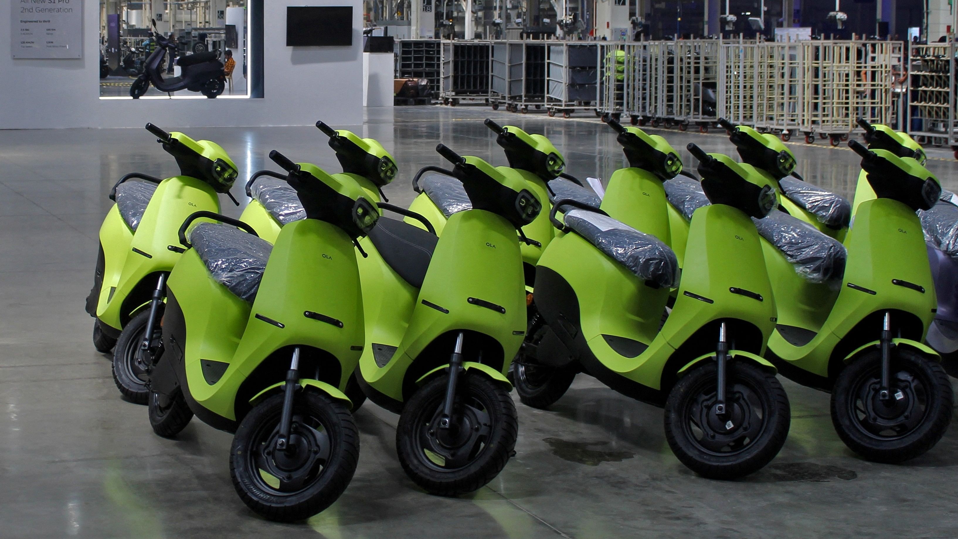 <div class="paragraphs"><p>Ola Electric's S1 Air e-scooters are </p></div>