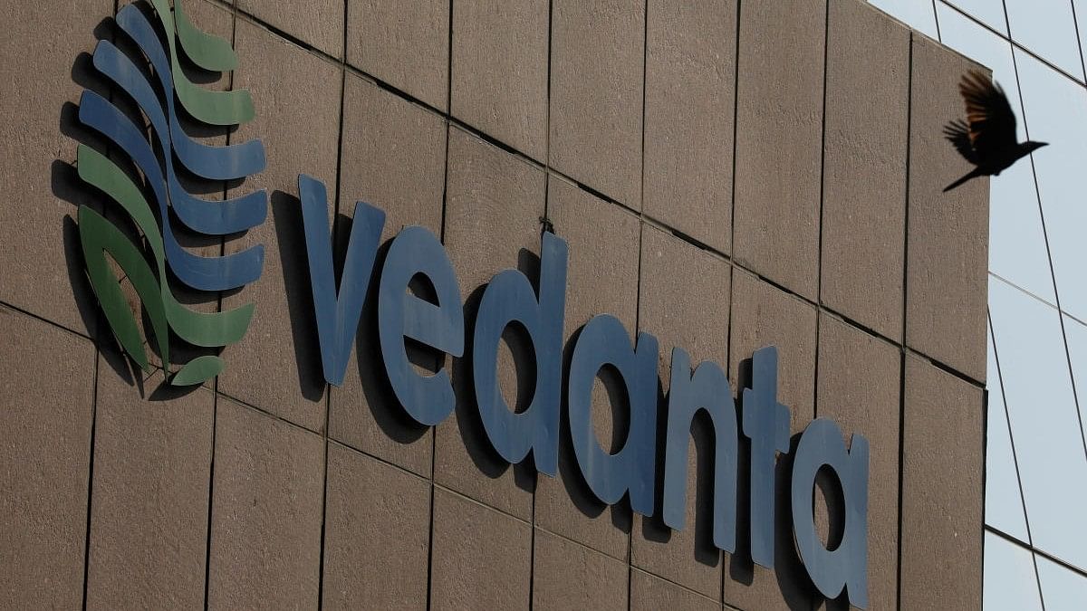 <div class="paragraphs"><p>The logo of Vedanta.</p></div>