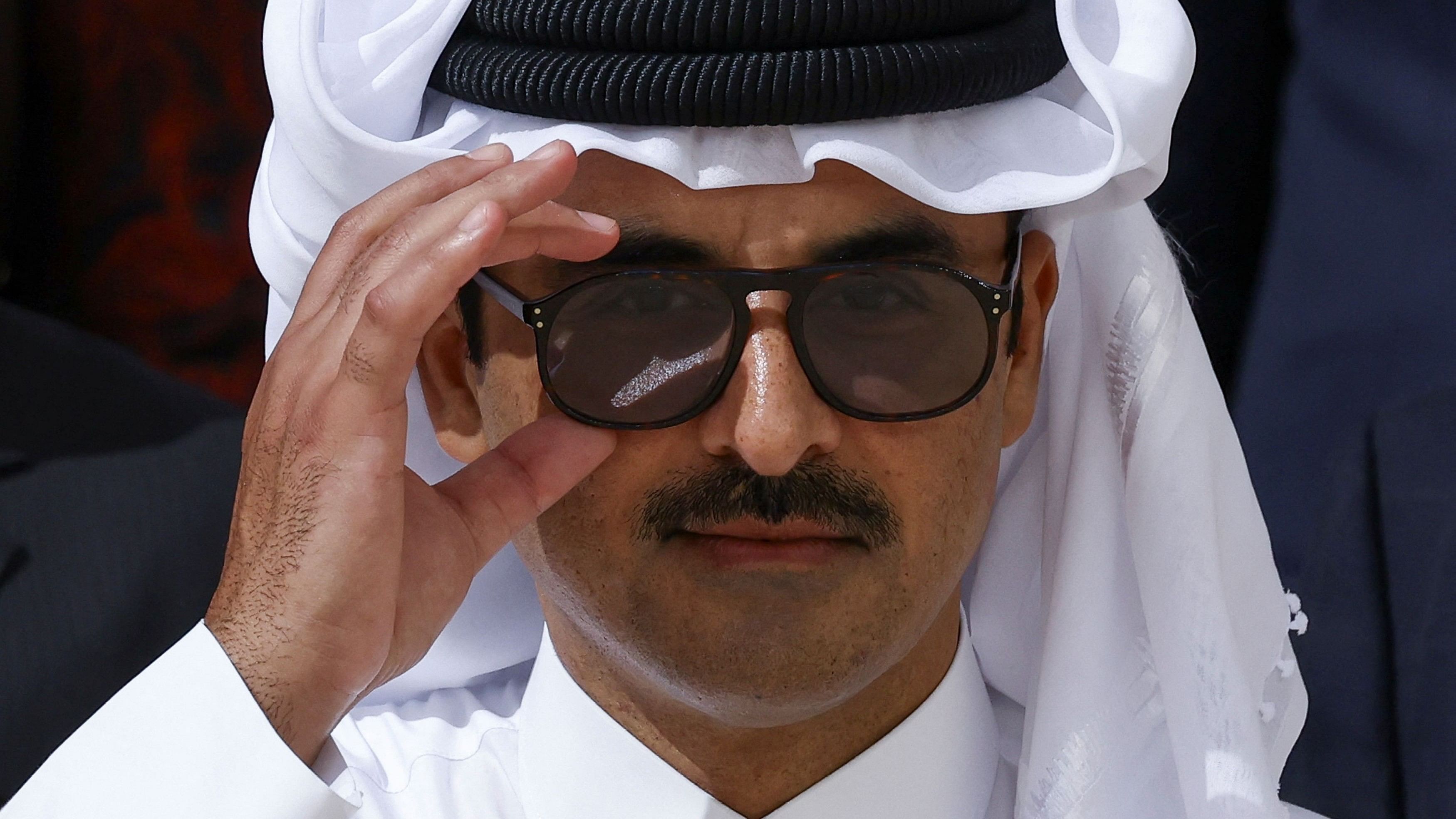 <div class="paragraphs"><p>Qatar's Emir Sheikh Tamim Bin Hamad Al Thani </p></div>