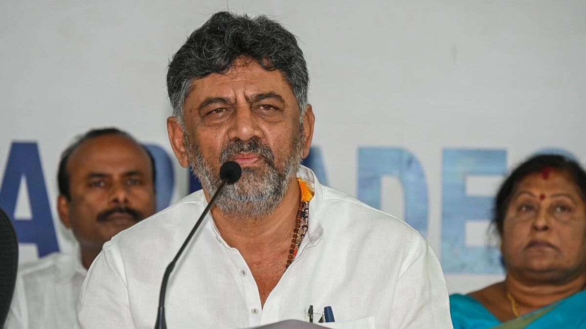 <div class="paragraphs"><p>Karnataka Deputy Chief Minister and state Congress president D K Shivakumar.</p></div>