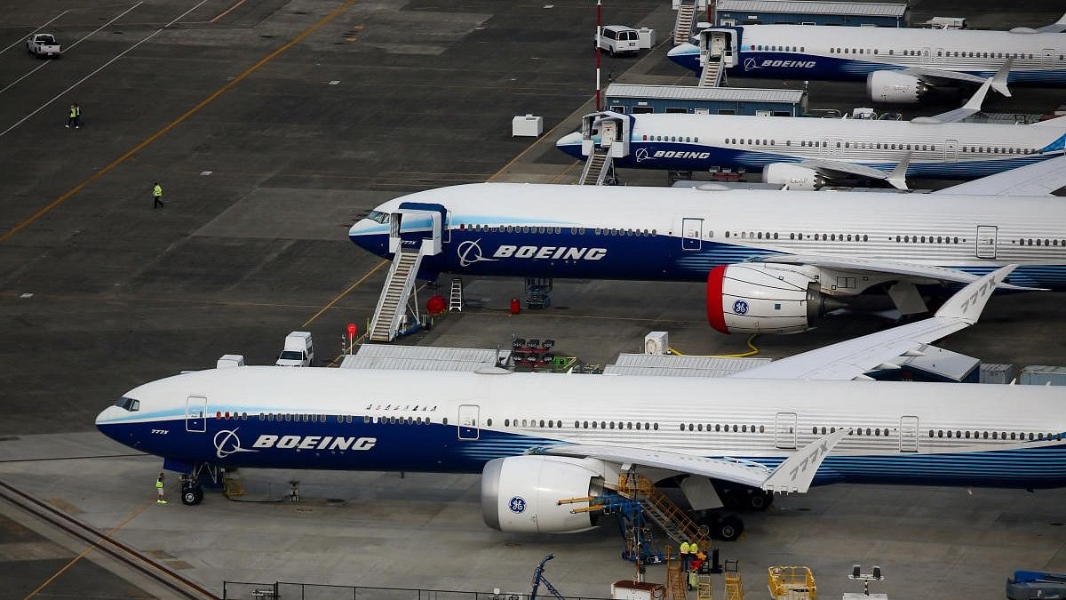 <div class="paragraphs"><p>Boeing 777X and Boeing 737 MAX airplanes.</p></div>