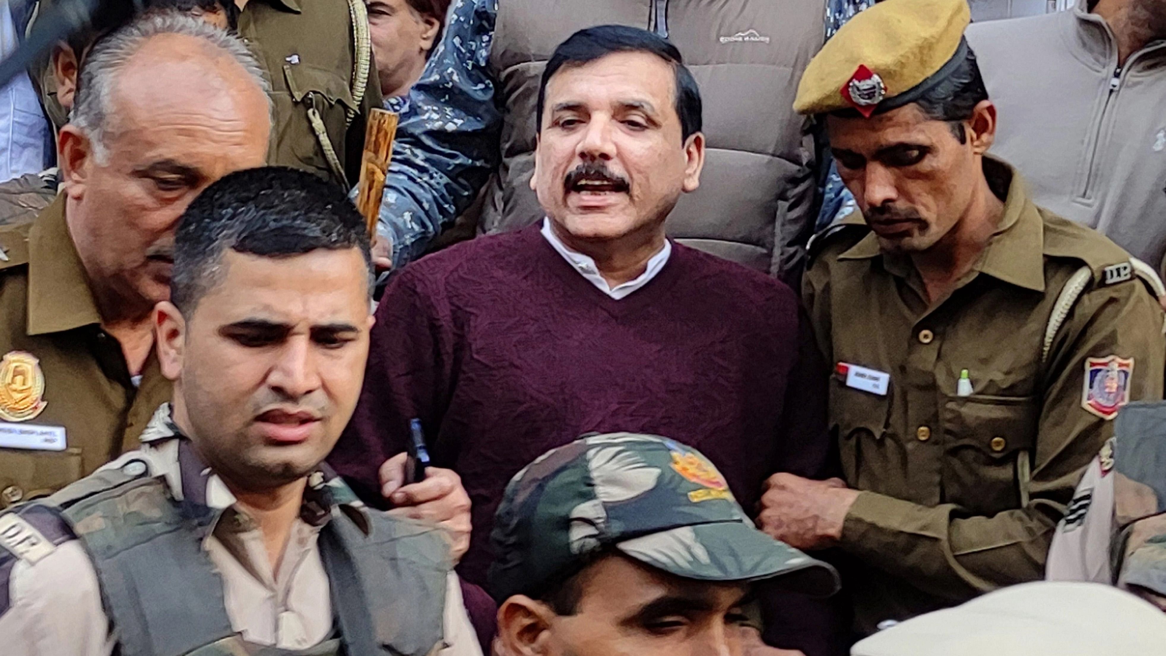 <div class="paragraphs"><p>AAP leader Sanjay Singh.&nbsp;</p></div>