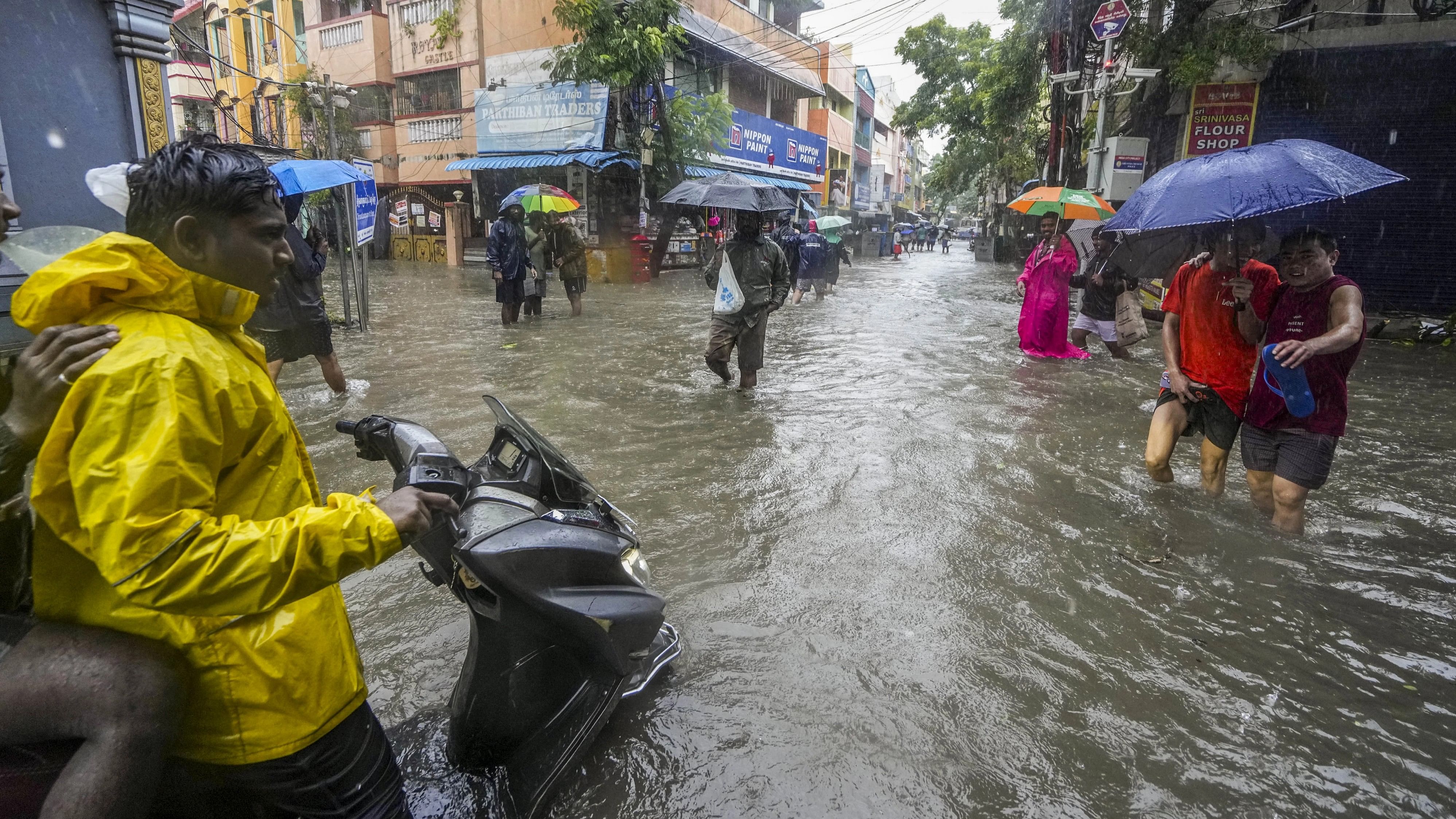 Cyclone Michaung: Scary Visuals As Chennai Rains Wreak Havoc