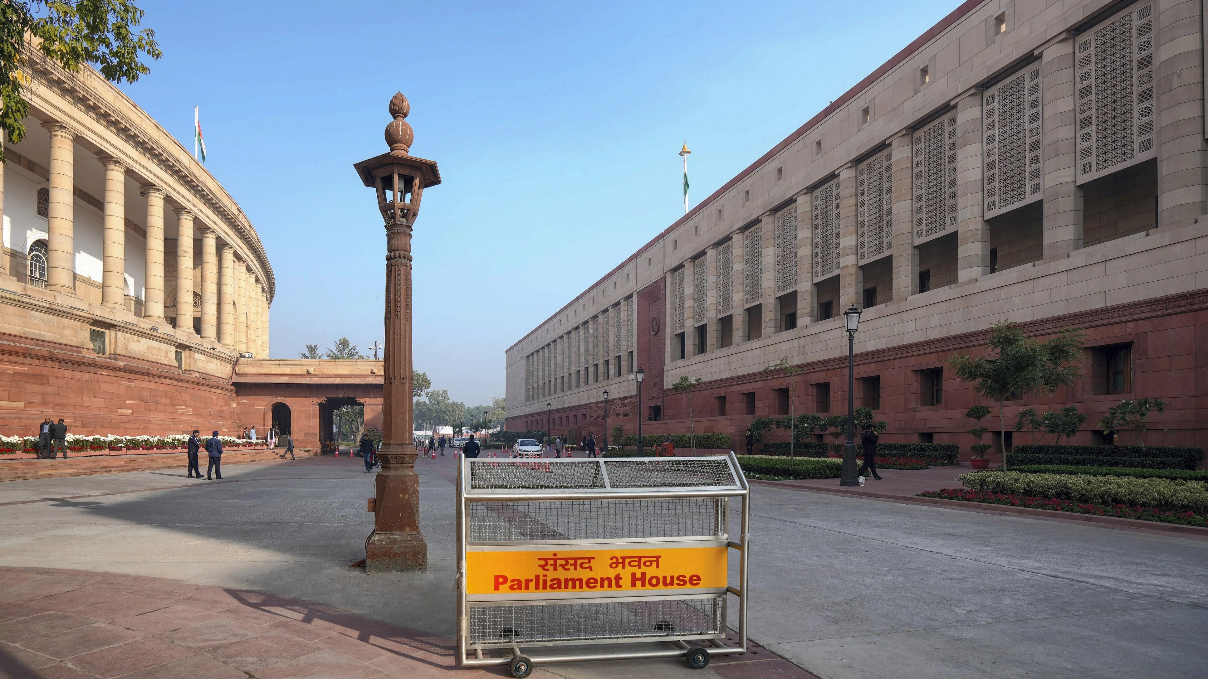 <div class="paragraphs"><p> Parliament House complex wears a deserted look after a security breach on the anniversary of the 2001 Parliament terror attack, during the Winter session, in New Delhi, Thursday, Dec. 14, 2023. </p></div>