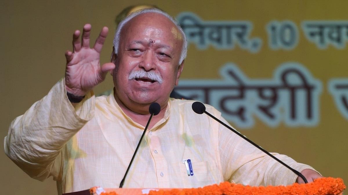 <div class="paragraphs"><p>Rashtriya Swayamsevak Sangh (RSS) chief Mohan Bhagwat.</p></div>