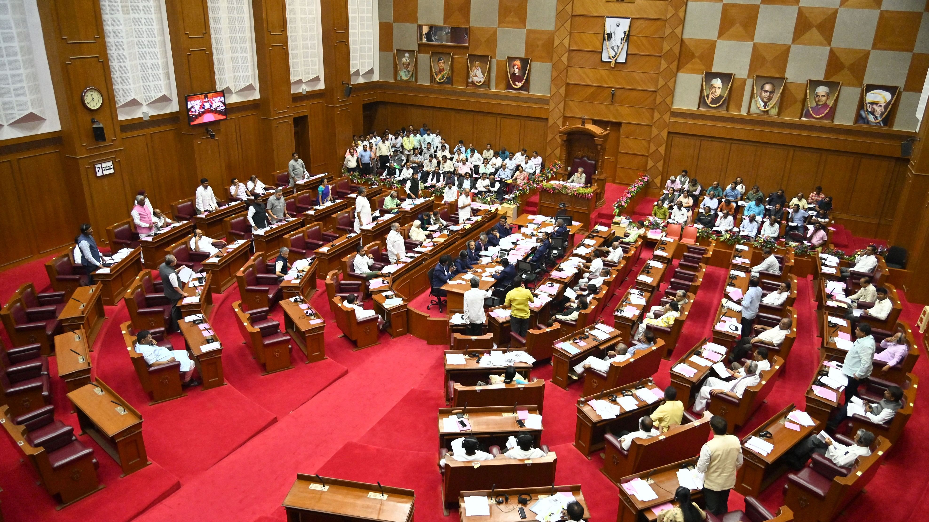 <div class="paragraphs"><p>The Karnataka Assembly in session.</p></div>