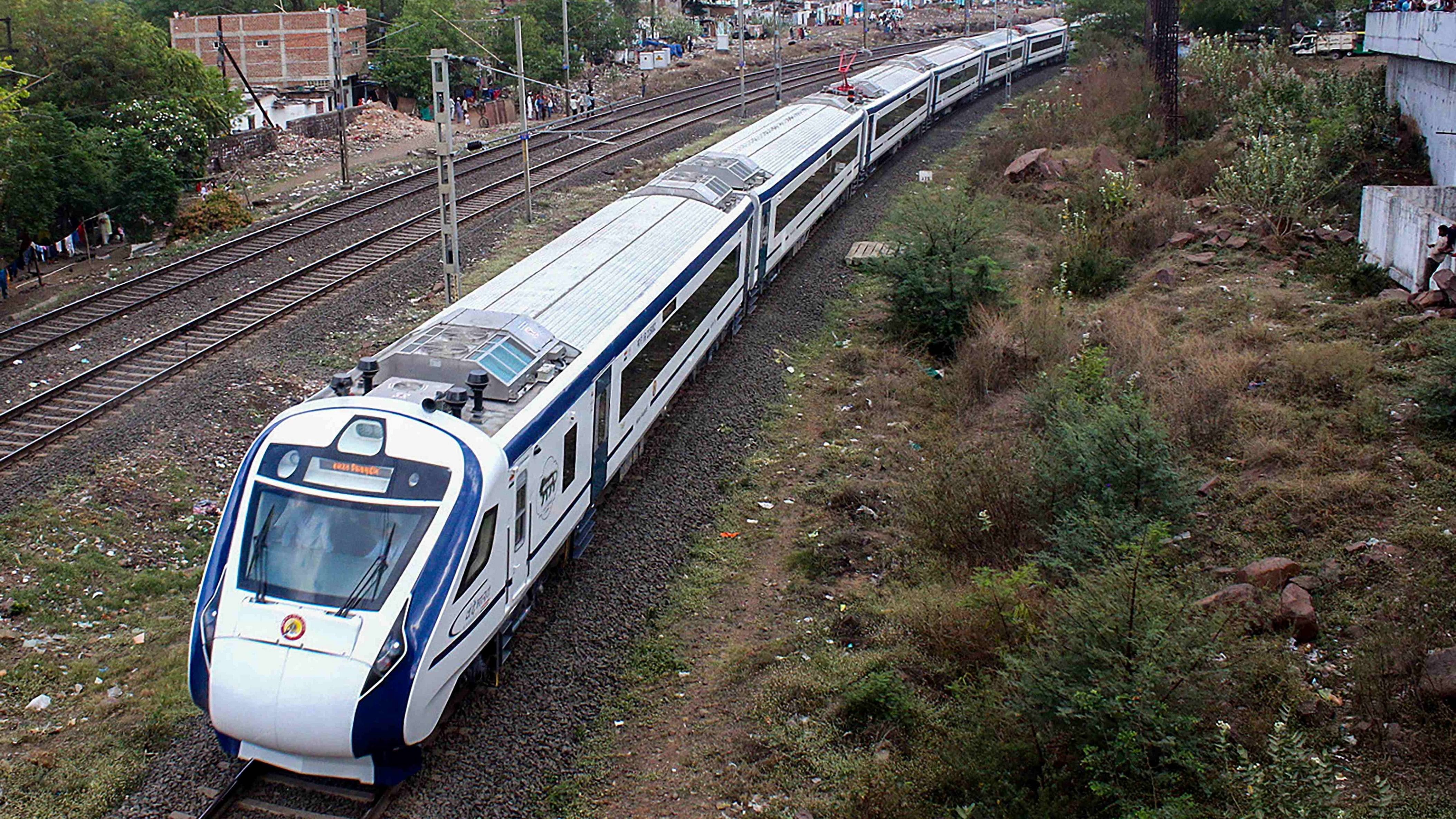 <div class="paragraphs"><p>Vande Bharat Express train. </p></div>