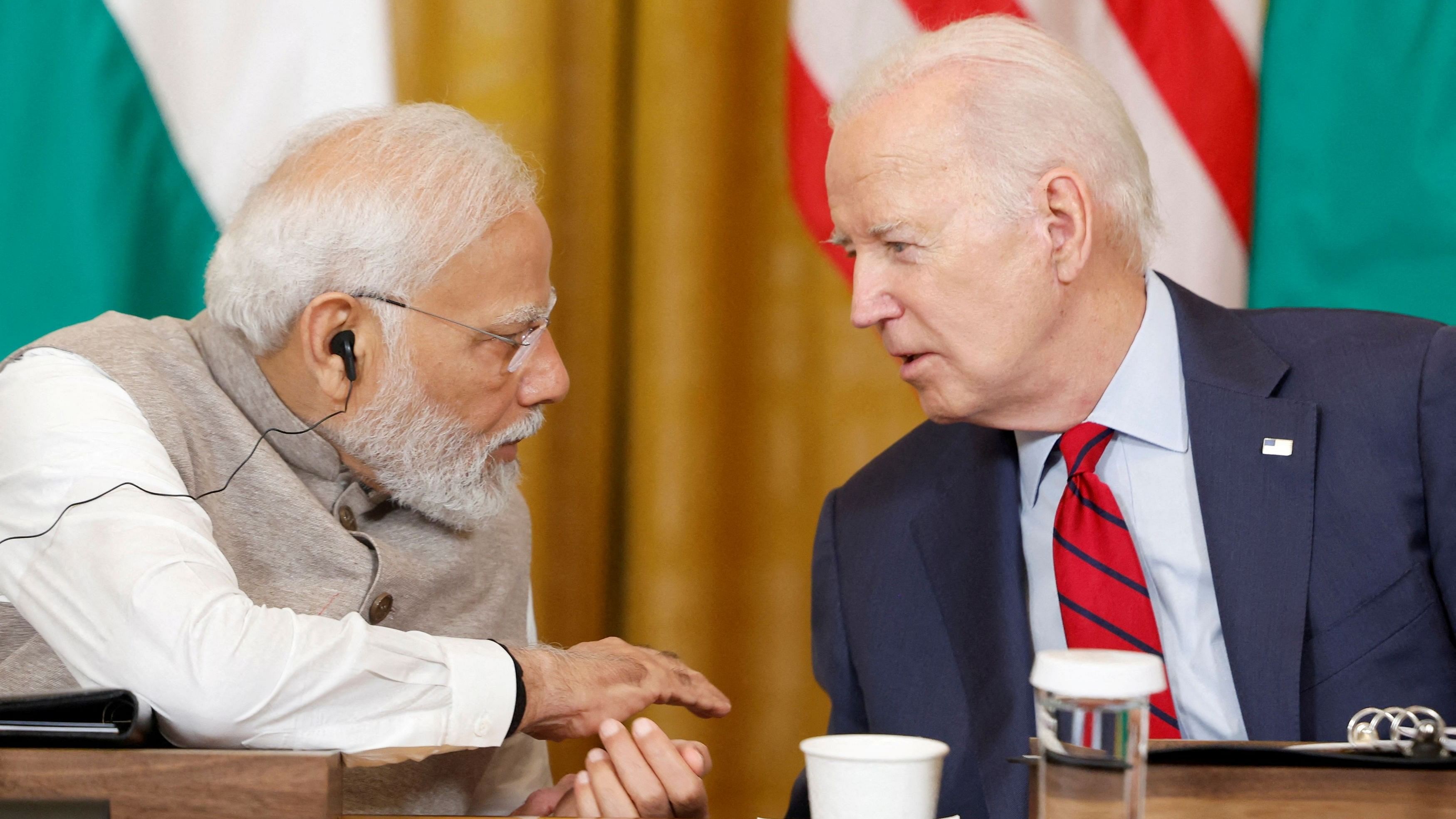 <div class="paragraphs"><p>US President Joe Biden and India's Prime Minister Narendra Modi</p></div>