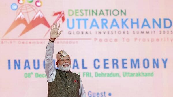 Modi Inaugurates Global Investors Summit In Dehradun