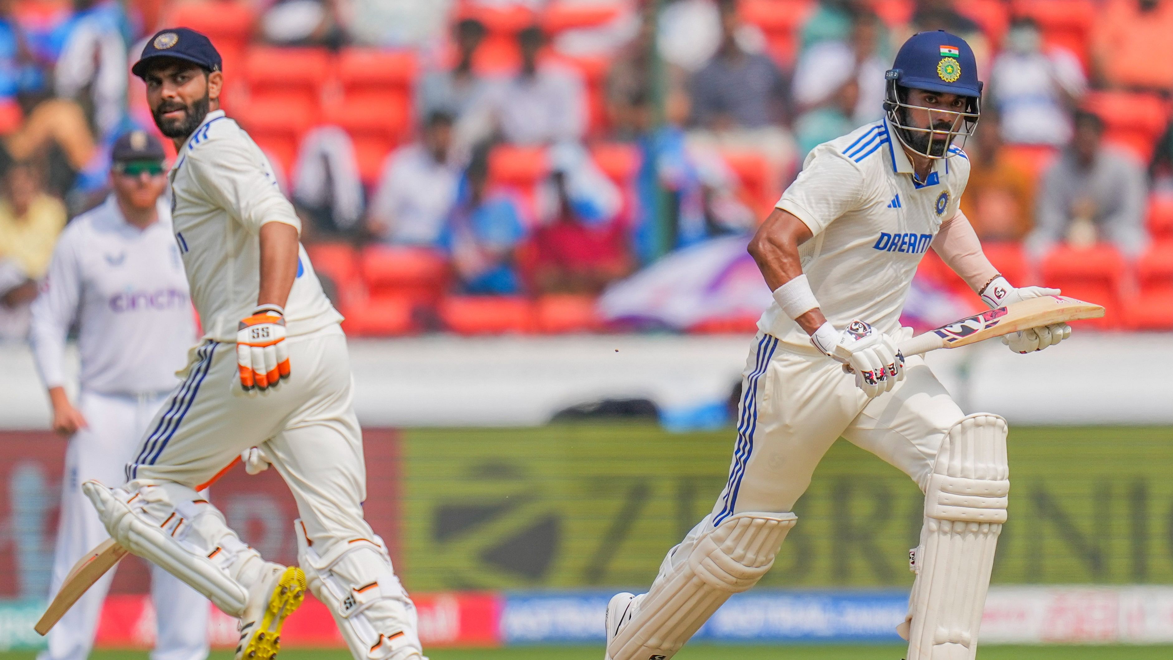 <div class="paragraphs"><p>Ravindra Jadeja (left) and KL Rahul will miss the second Test.</p></div>