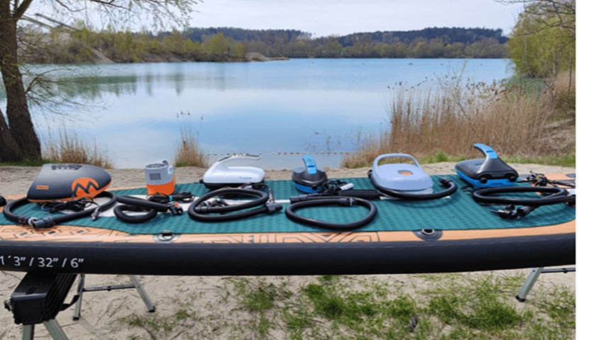 8 Best Electric Paddle Board Pumps 2024 (Dozens reviewed)