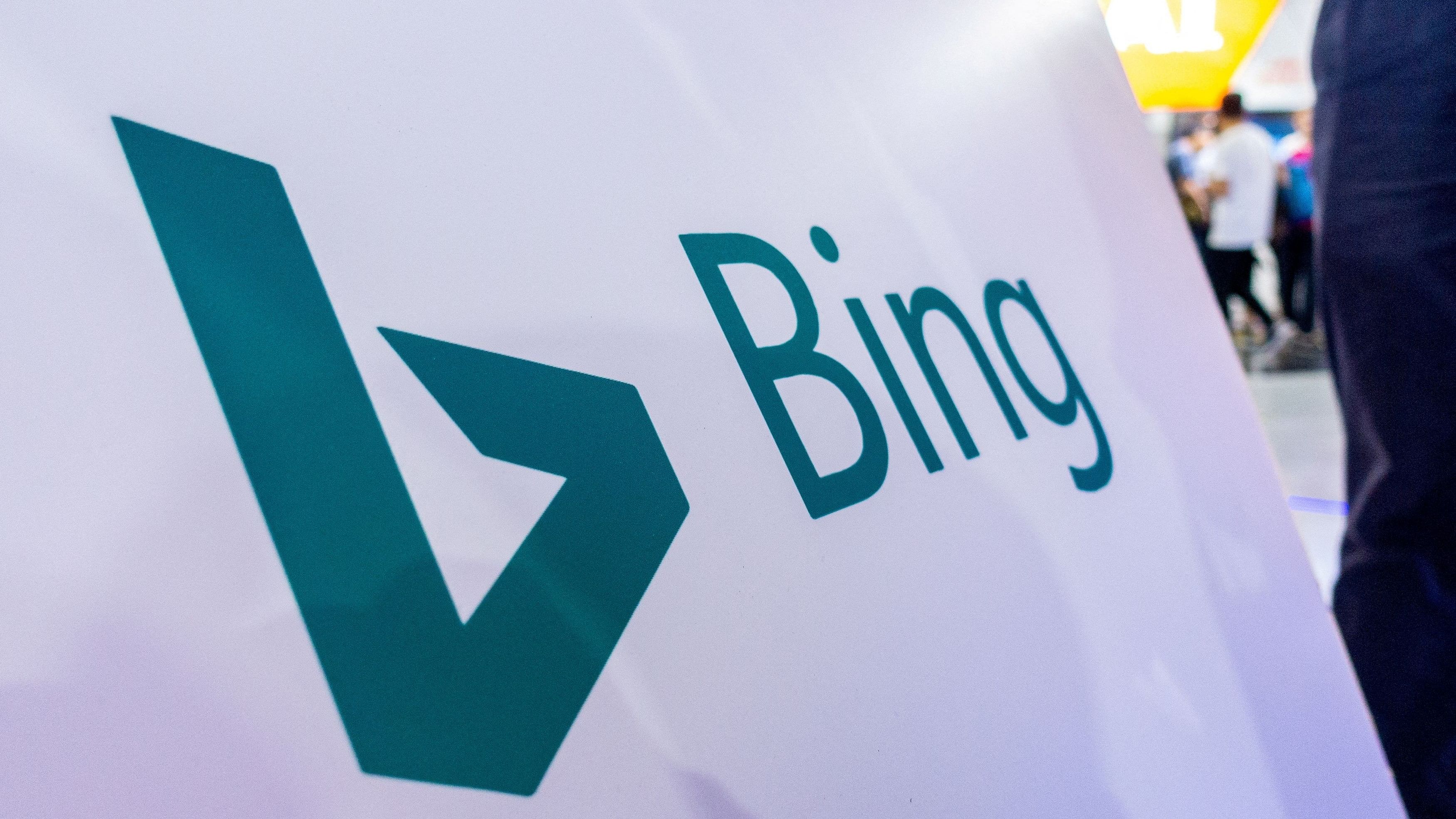 <div class="paragraphs"><p> A sign of Microsoft Corp's Bing search engine logo.</p></div>