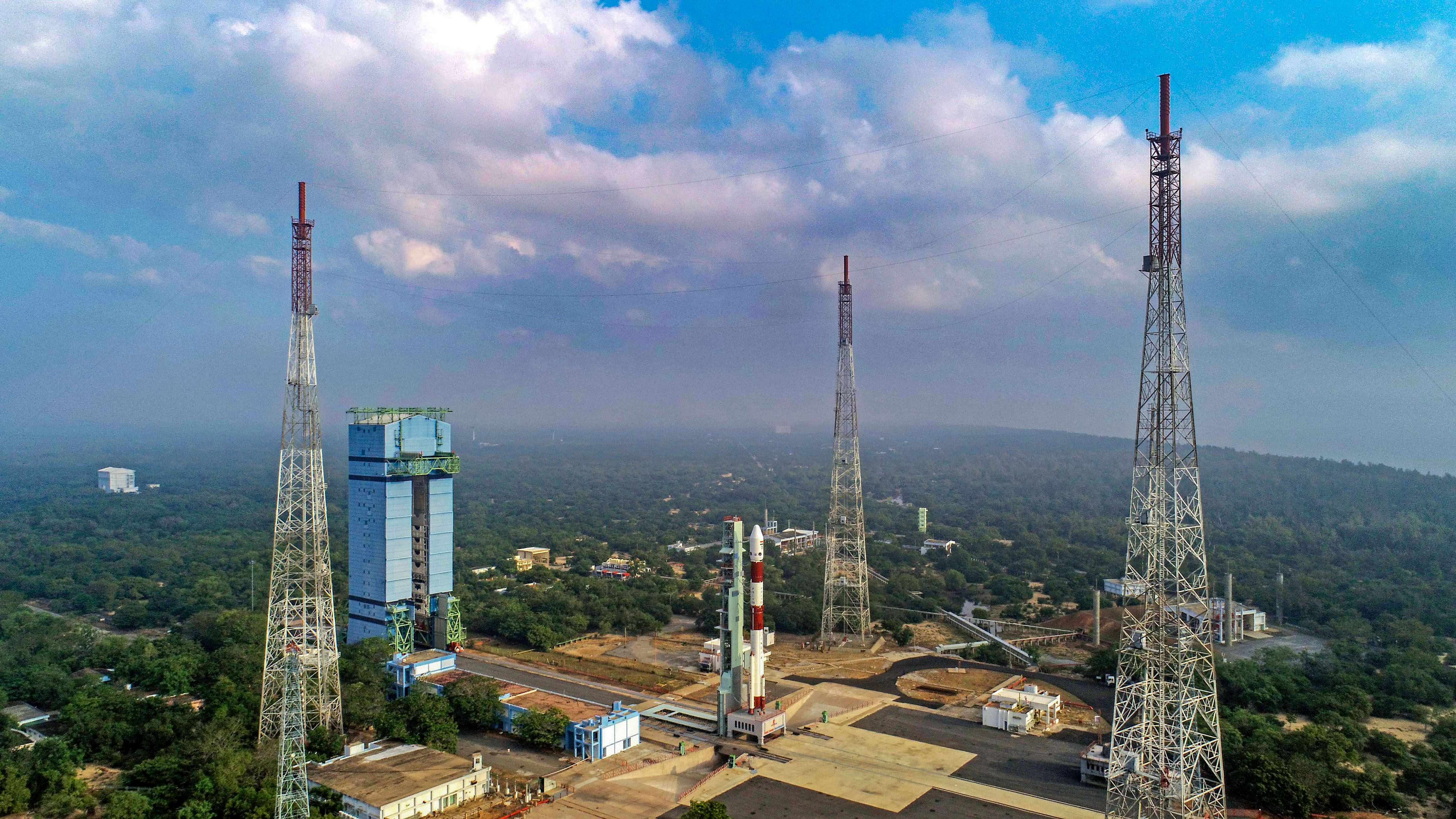 <div class="paragraphs"><p> ISRO's PSLV-C58 carrying X-ray Polarimeter Satellite (XPoSat) being moved to the launch pad ahead of its launch, at the Satish Dhawan Space Station, in Sriharikota.</p></div>