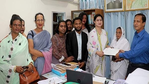 <div class="paragraphs"><p>Bangladesh's first transgender candidate Anowara Islam Rani.&nbsp;</p></div>