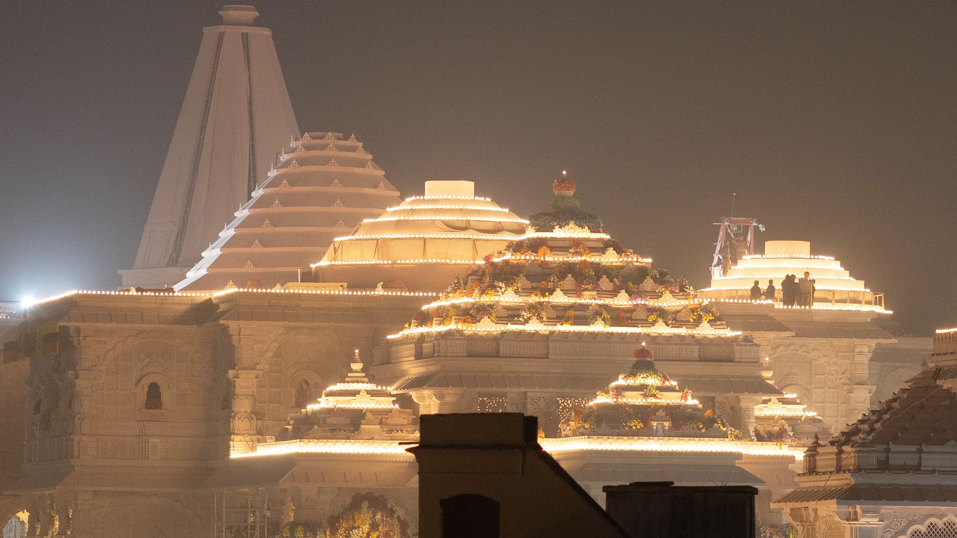 <div class="paragraphs"><p>Grand temple of Lord Ram ahead of its opening in Ayodhya.</p></div>