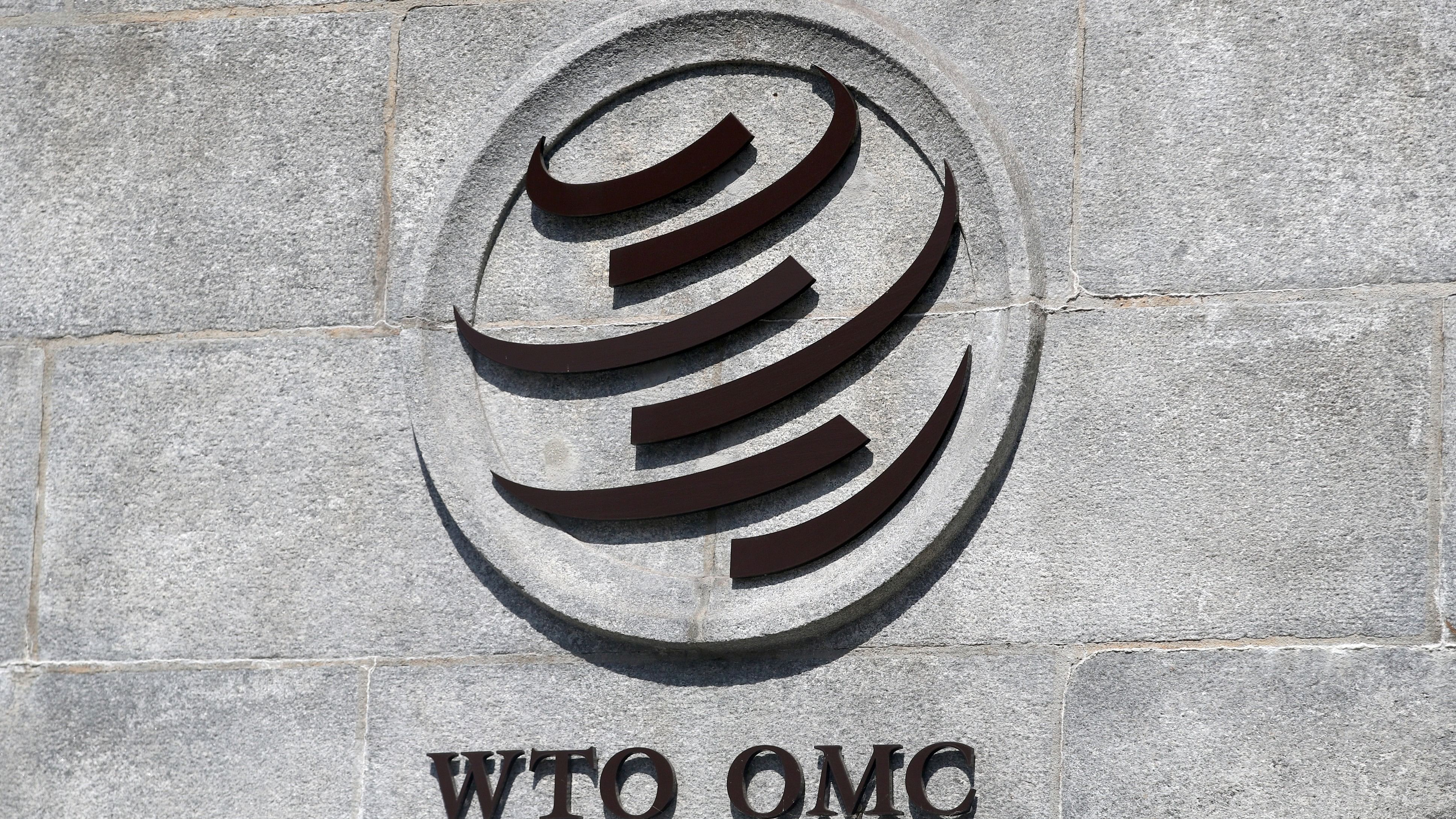 <div class="paragraphs"><p>FILE PHOTO: A logo is pictured on the headquarters of the World Trade Organization (WTO) in Geneva, Switzerland.</p></div>