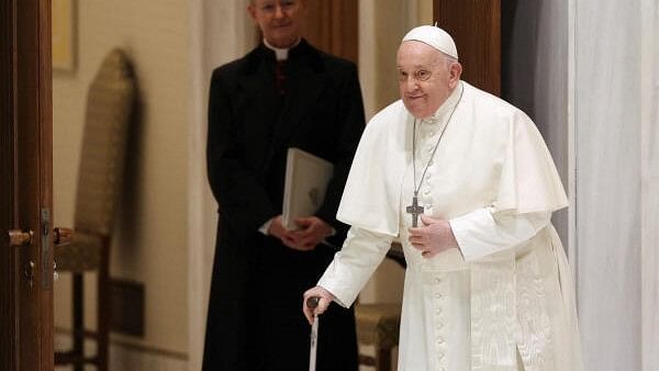 <div class="paragraphs"><p>Pope Francis at the  Vatican, on January 24, 2024. </p></div>