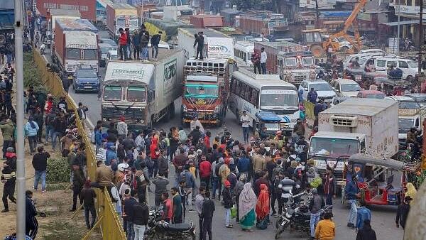 <div class="paragraphs"><p>Protests broke out across different states over the new penal law. This photo shows protests in Mathura and has been used for representational purposes only.</p></div>