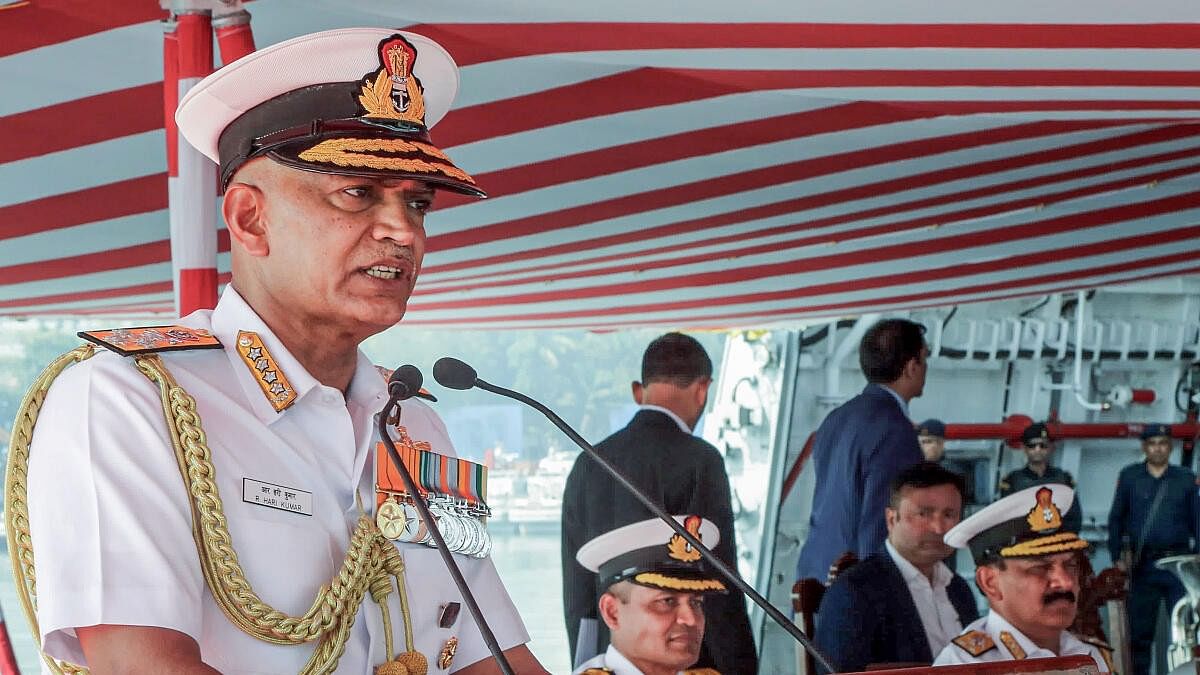 <div class="paragraphs"><p>Chief of the Naval Staff Admiral R Hari Kumar.</p></div>