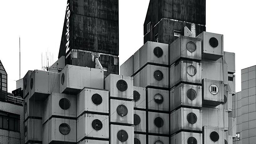 <div class="paragraphs"><p>Kisho Kurokawa's Nakagin capsule tower in Tokyo.</p></div>