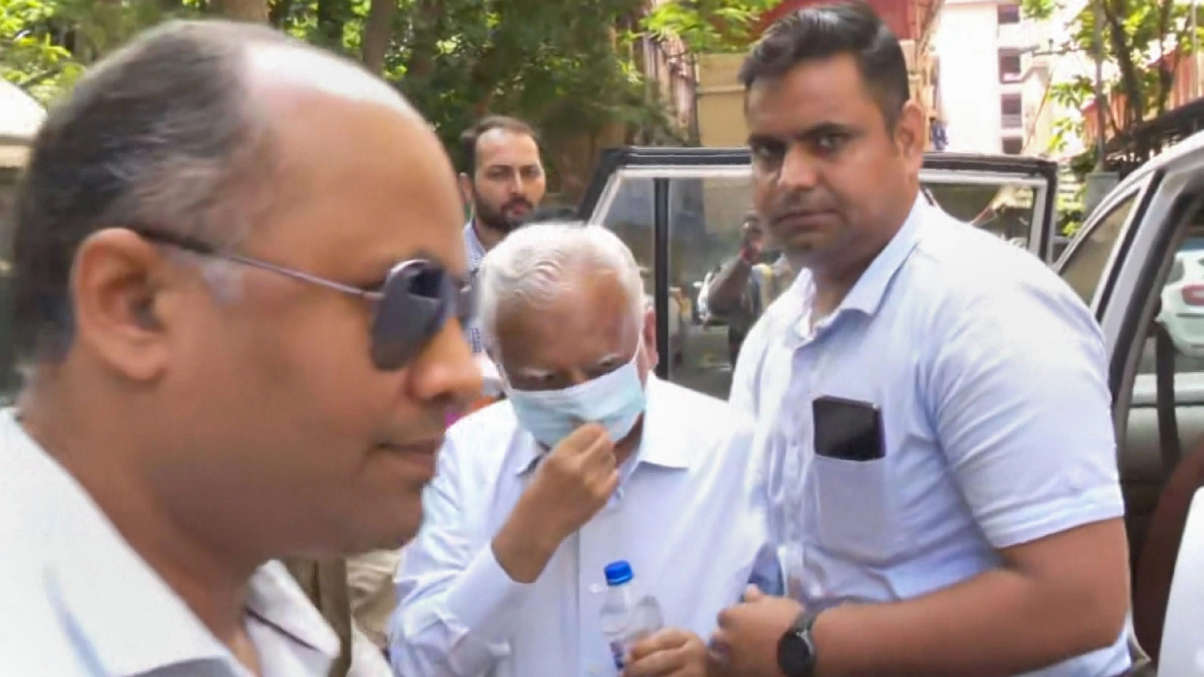 <div class="paragraphs"><p>Jet Airways founder Naresh Goyal being produced before a court in connection with a money laundering case, in Mumbai, Monday, Sept. 11, 2023. </p></div>