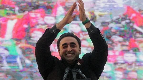 <div class="paragraphs"><p>Pakistan Peoples Party (PPP) Chairman Bilawal Bhutto Zardari waves to supporters during an election campaign event in Lahore, Pakistan January 21, 2024.</p></div>