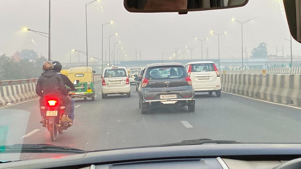 <div class="paragraphs"><p>The man was working as a taxi driver in Delhi. Representative image showing vehicles on a road in Delhi.&nbsp;</p></div>