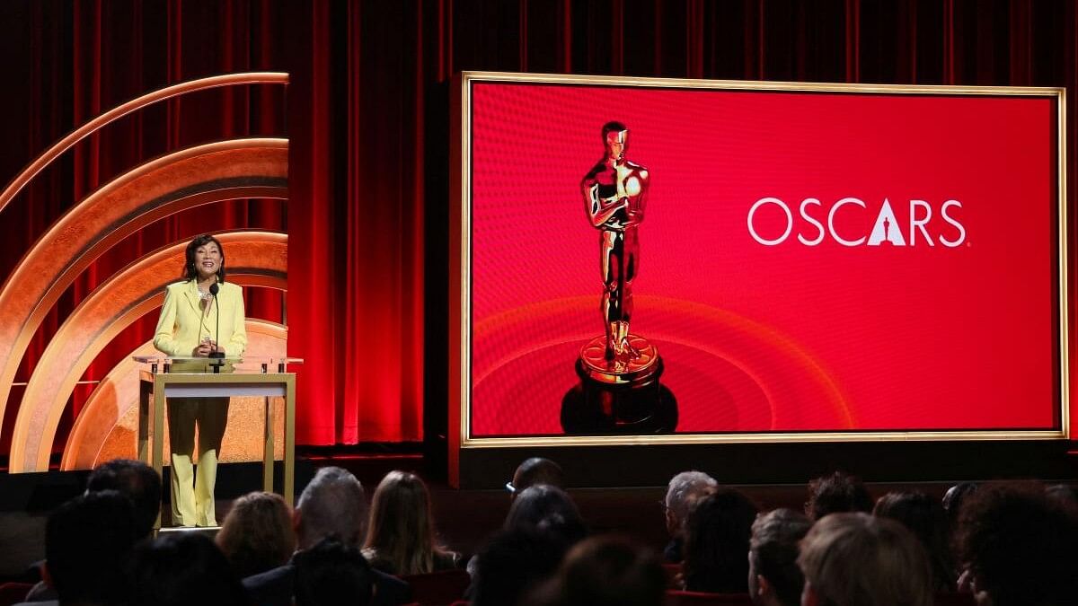 <div class="paragraphs"><p>Janet Yang, President of the Motion Picture Academy of Arts and Sciences, speaks ahead of the announcement of the 96th Oscars Nominations, in Beverly Hills, California.</p></div>