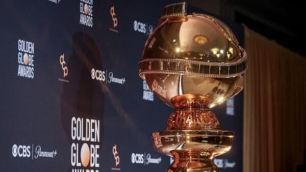 <div class="paragraphs"><p>Golden Globe statue decorates the stage before the announcement of nominations for the 81st Golden Globe awards.</p></div>
